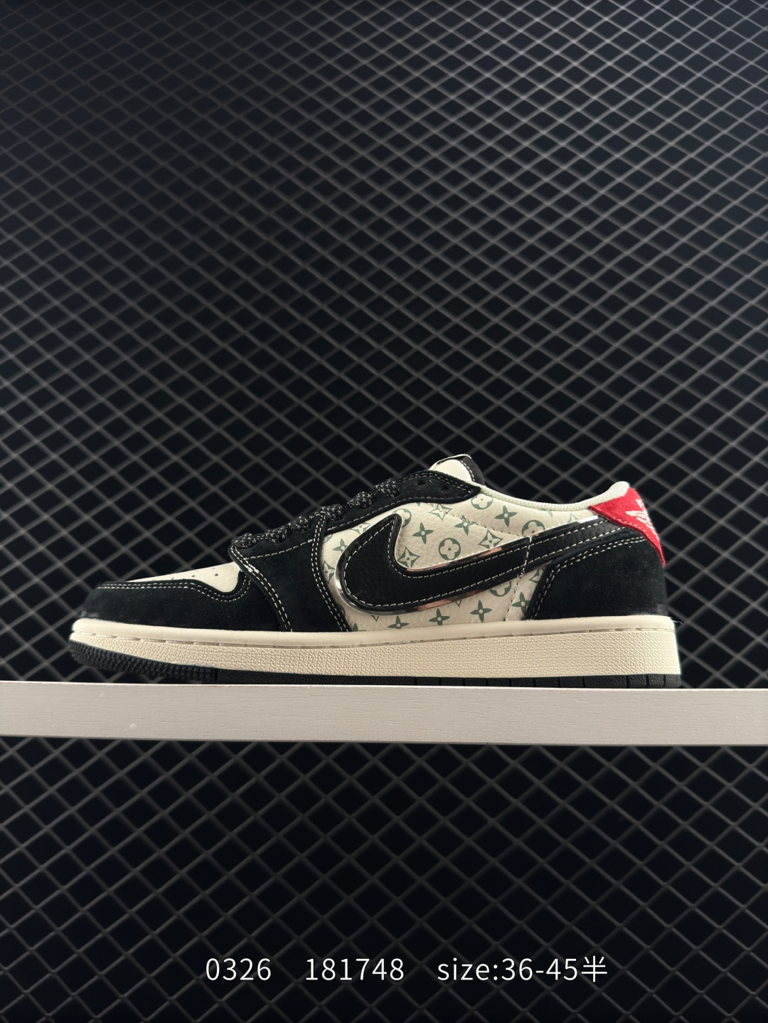 Travis Scott x Air Jordan 1 ” Reverse Mocha “